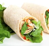 Roast Chicken Wrap